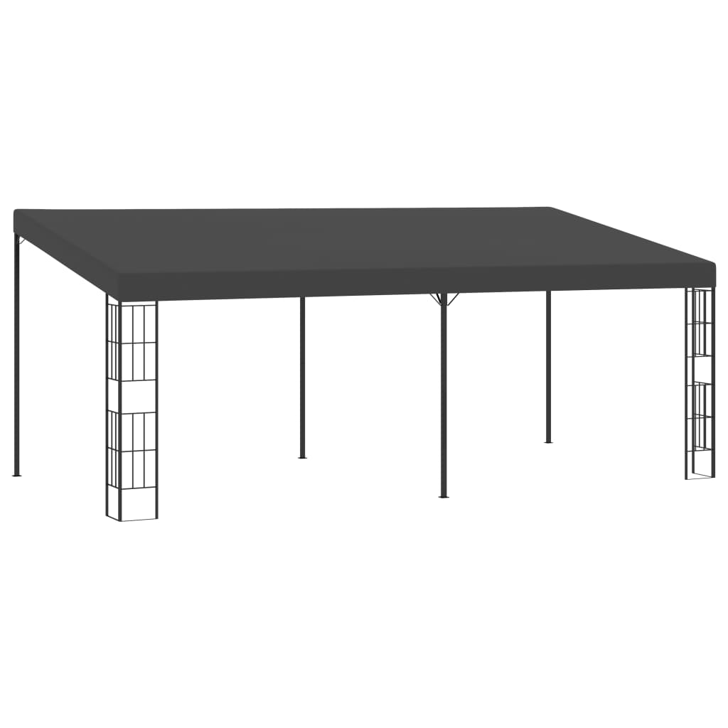 JUNG Vida Wand-Pavillon 3x6 m Anthrazit Stoff