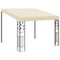 JUNG Vida Wand-Pavillon 3x3x2,5 m Cremeweiß