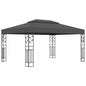 JUNG Vida Pavillon mit Doppeldach 3x4 m Anthrazit