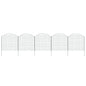 JUNG Vida Gartenzaun Set Konvex 77,5x78,5 cm Grün
