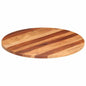 JUNG Vida Tischplatte Massivholz Akazie Rund 25-27 mm 80 cm
