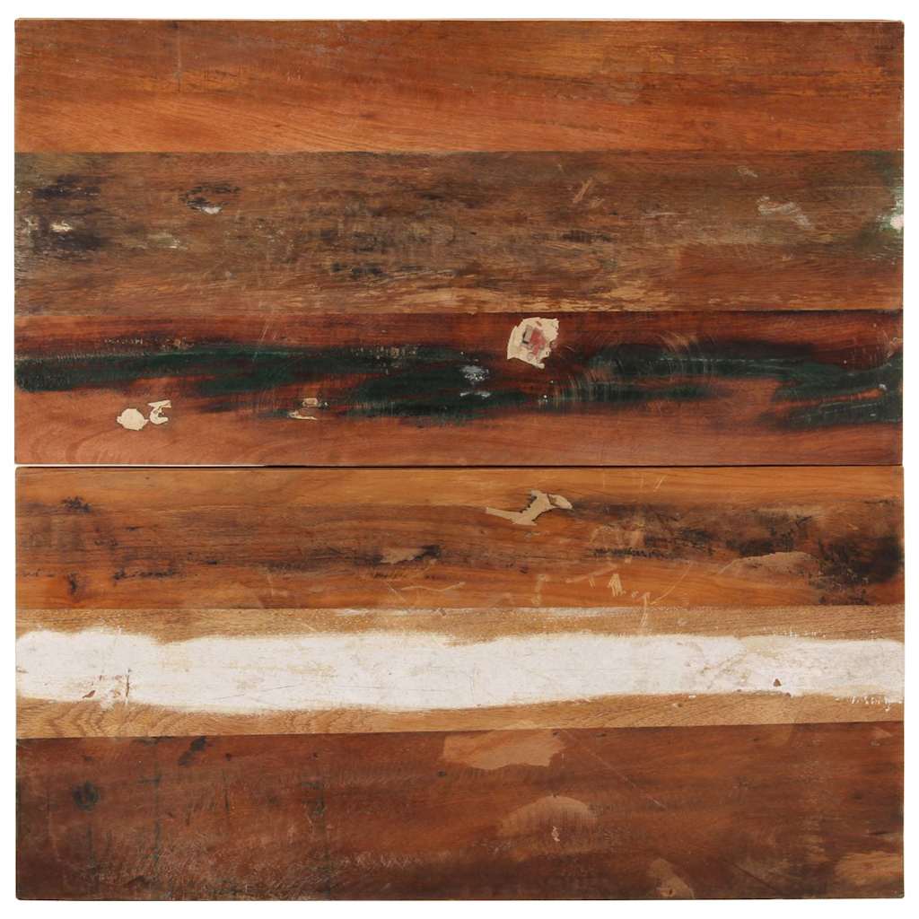 JUNG Vida Tischplatte Quadratisch 70x70 cm 25-27 mm Altholz Massiv
