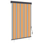 JUNG Vida Außenrollo 120 x 250 cm Gelb und Blau