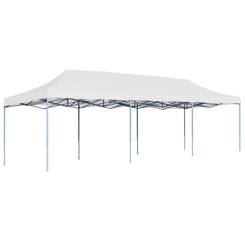JUNG Vida Pop-Up Partyzelt Faltbar 3 x 9 m Weiß