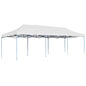 JUNG Vida Pop-Up Partyzelt Faltbar 3 x 9 m Weiß