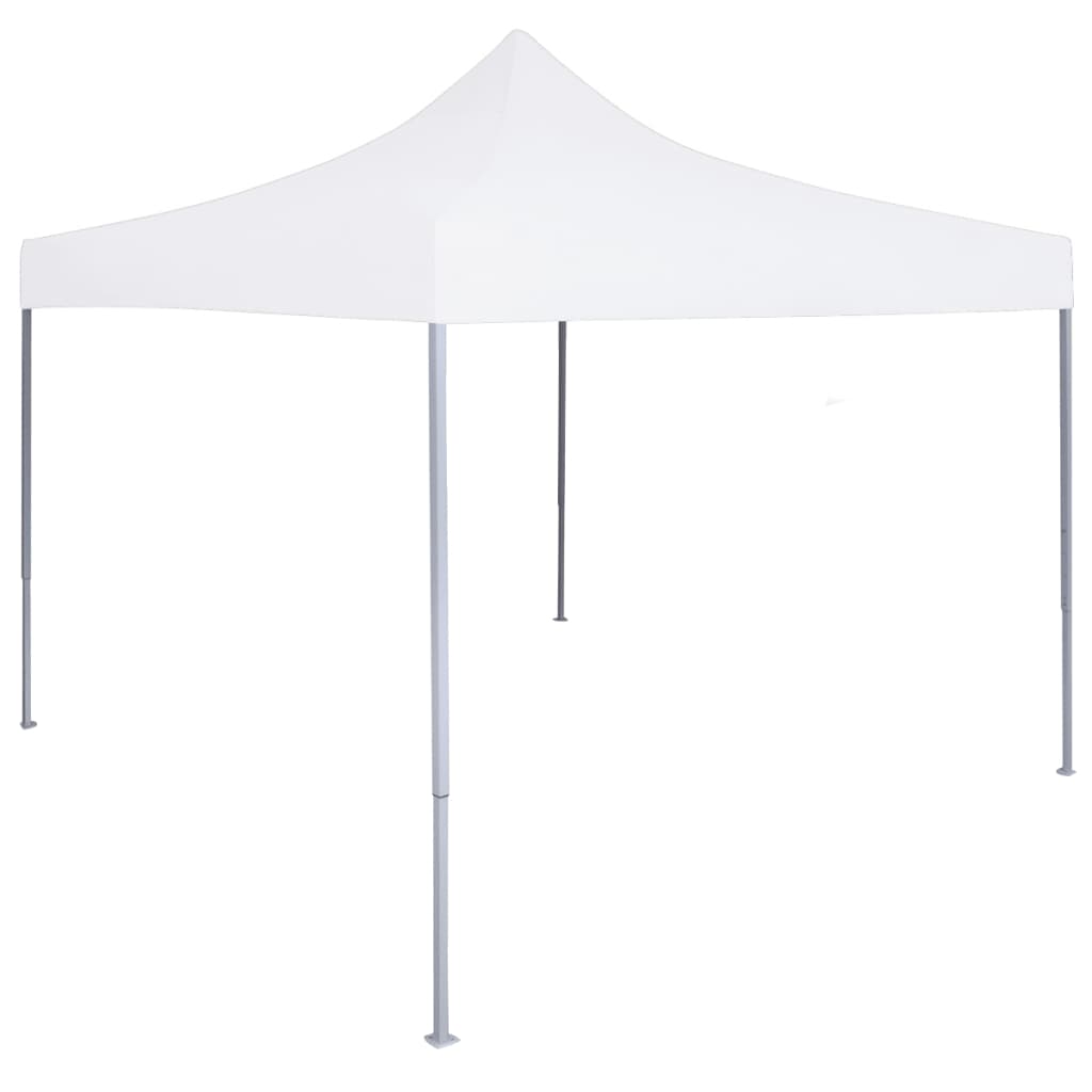 JUNG Vida Profi-Partyzelt Faltbar 2×2 m Stahl Weiß