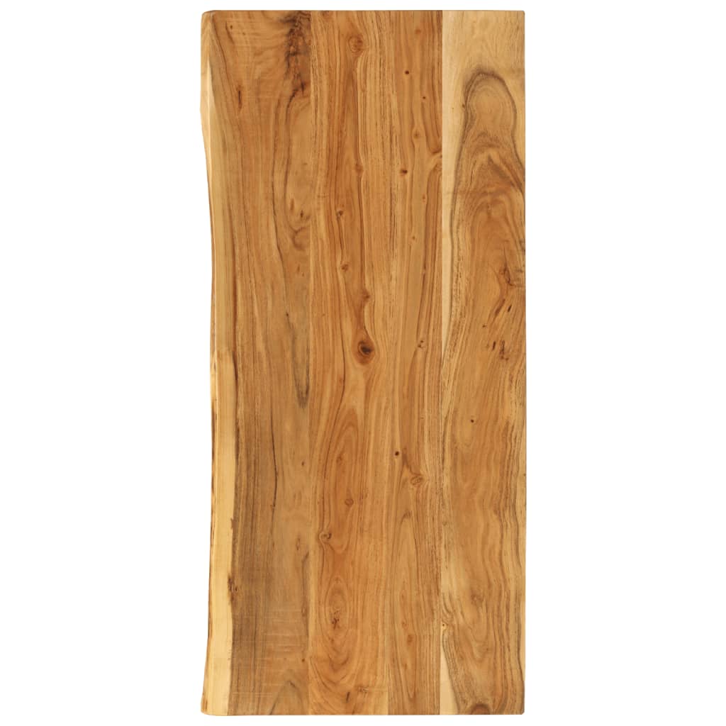 JUNG Vida Badezimmer-Waschtischplatte Massivholz Akazie 114x52x2,5 cm