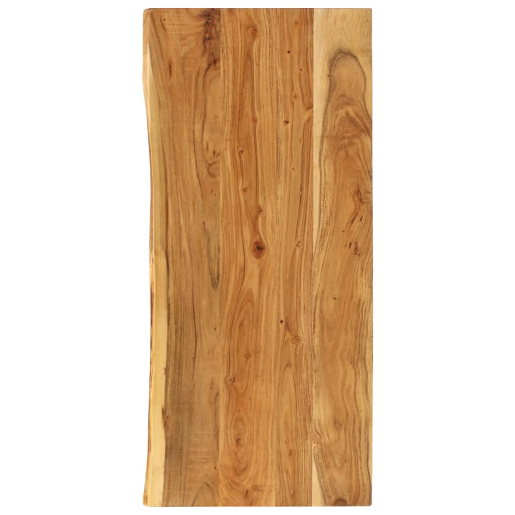 JUNG Vida Badezimmer-Waschtischplatte Massivholz Akazie 140x52x2,5 cm