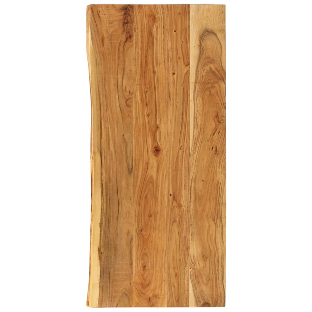 JUNG Vida Badezimmer-Waschtischplatte Massivholz Akazie 140x52x3,8 cm