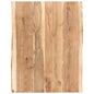 JUNG Vida Tischplatte Massivholz Akazie 80x(50-60)x3,8 cm