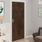 JUNG Vida Selbstklebende Türfolien 2 Stk. Dunkle Eiche 210 x 90 cm PVC