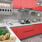 JUNG Vida Selbstklebende Möbelfolie Rot 500 x 90 cm PVC