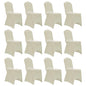 JUNG Vida Stretch-Stuhlhussen 12 Stk. Creme