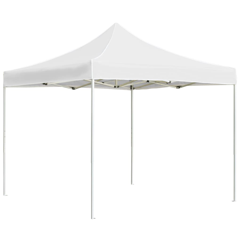 JUNG Vida Profi-Partyzelt Faltbar Aluminium 2x2 m Weiß