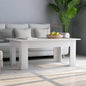 JUNG Vida Couchtisch Weiß 100x60x42 cm Holzwerkstoff