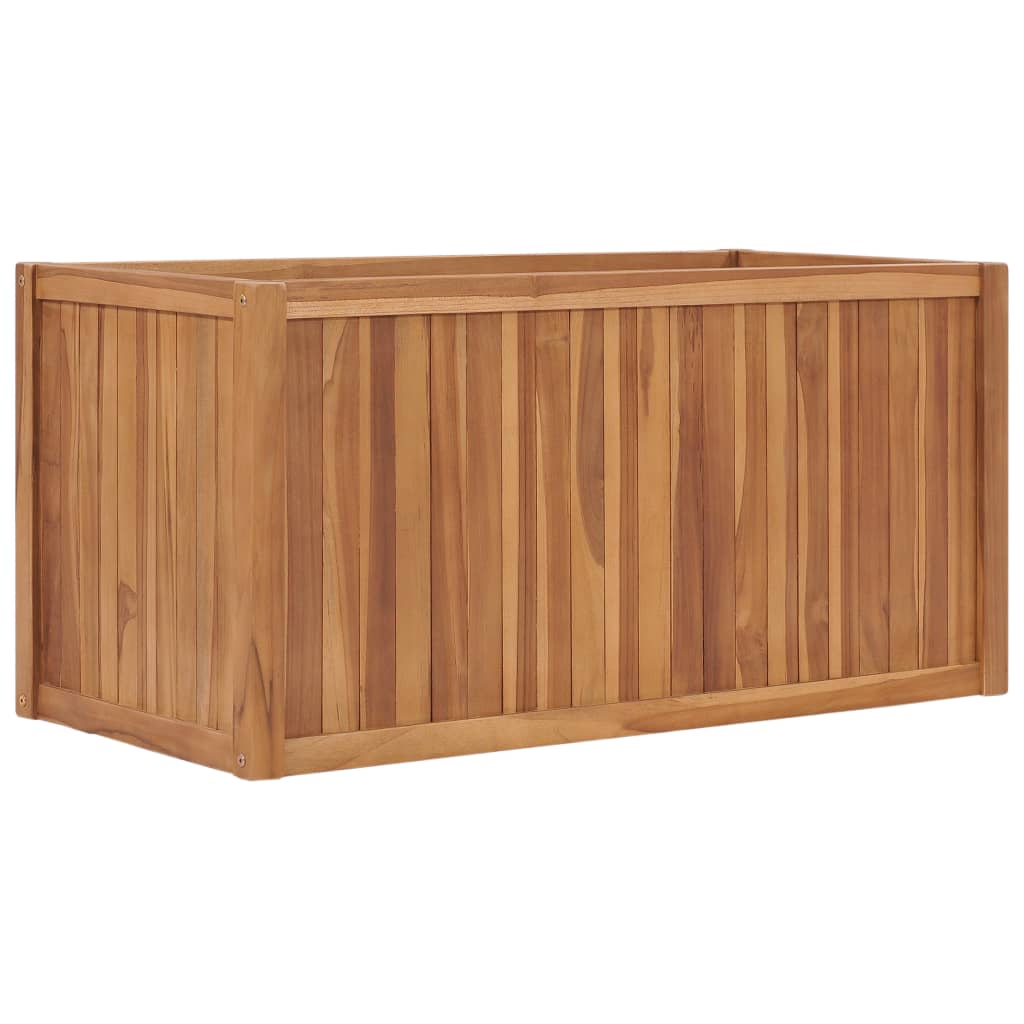 JUNG Vida Hochbeet 100x50x50 cm Massivholz Teak