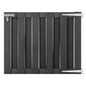 JUNG Vida Gartentor WPC 100 x 80 cm Grau