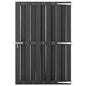 JUNG Vida Gartentor WPC 100 x 150 cm Grau