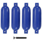 JUNG Vida Bootsfender 4 Stk. Blau 51 x 14 cm PVC