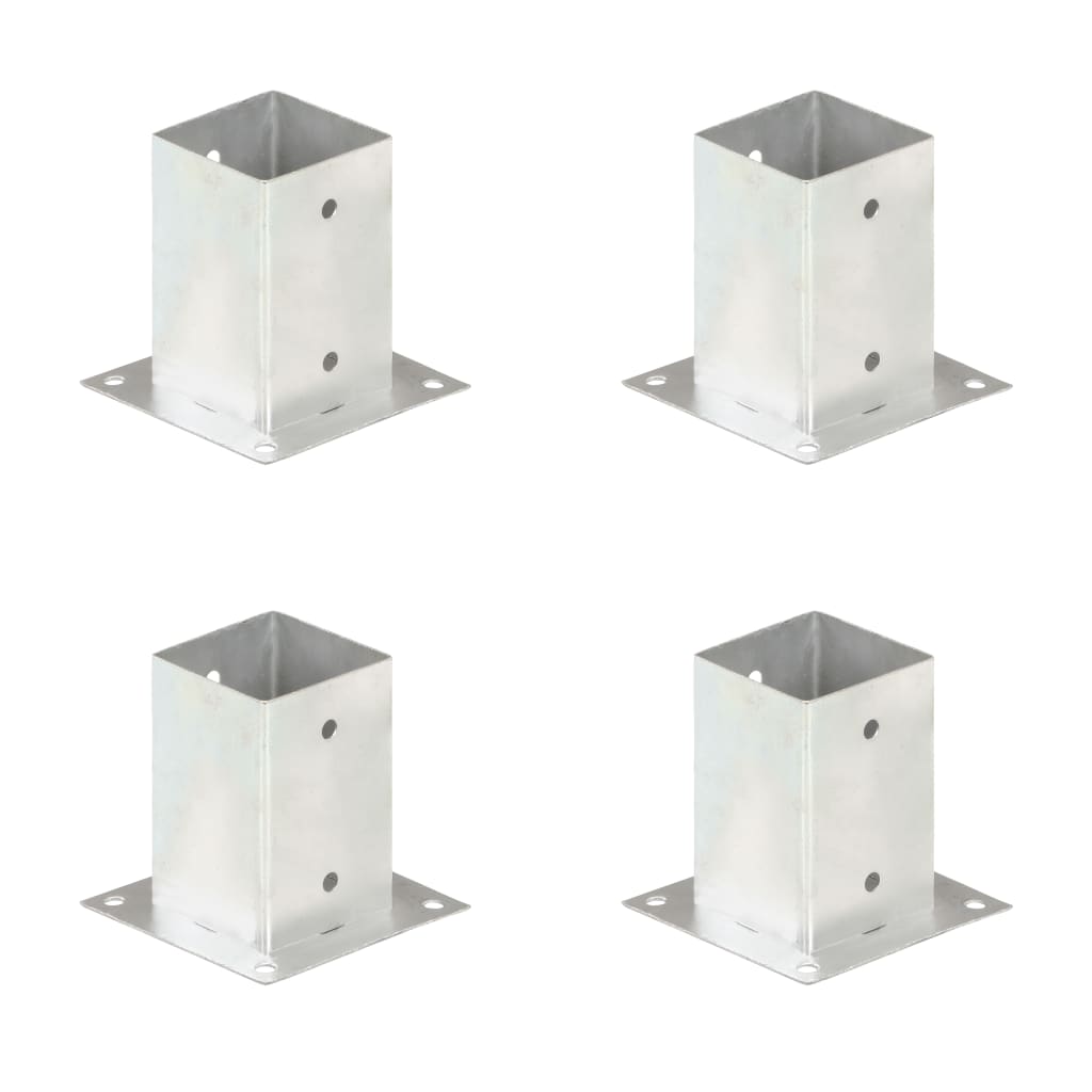 JUNG Vida Pfostenanker 4 Stk. Verzinktes Metall 91 mm