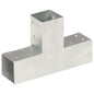 JUNG Vida Pfostenverbinder T-Form Verzinktes Metall 71 x 71 mm