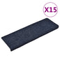 JUNG Vida Stufenmatten Selbstklebend 15 Stk. 65x21x4 cm Blau Rechteckiger Rand