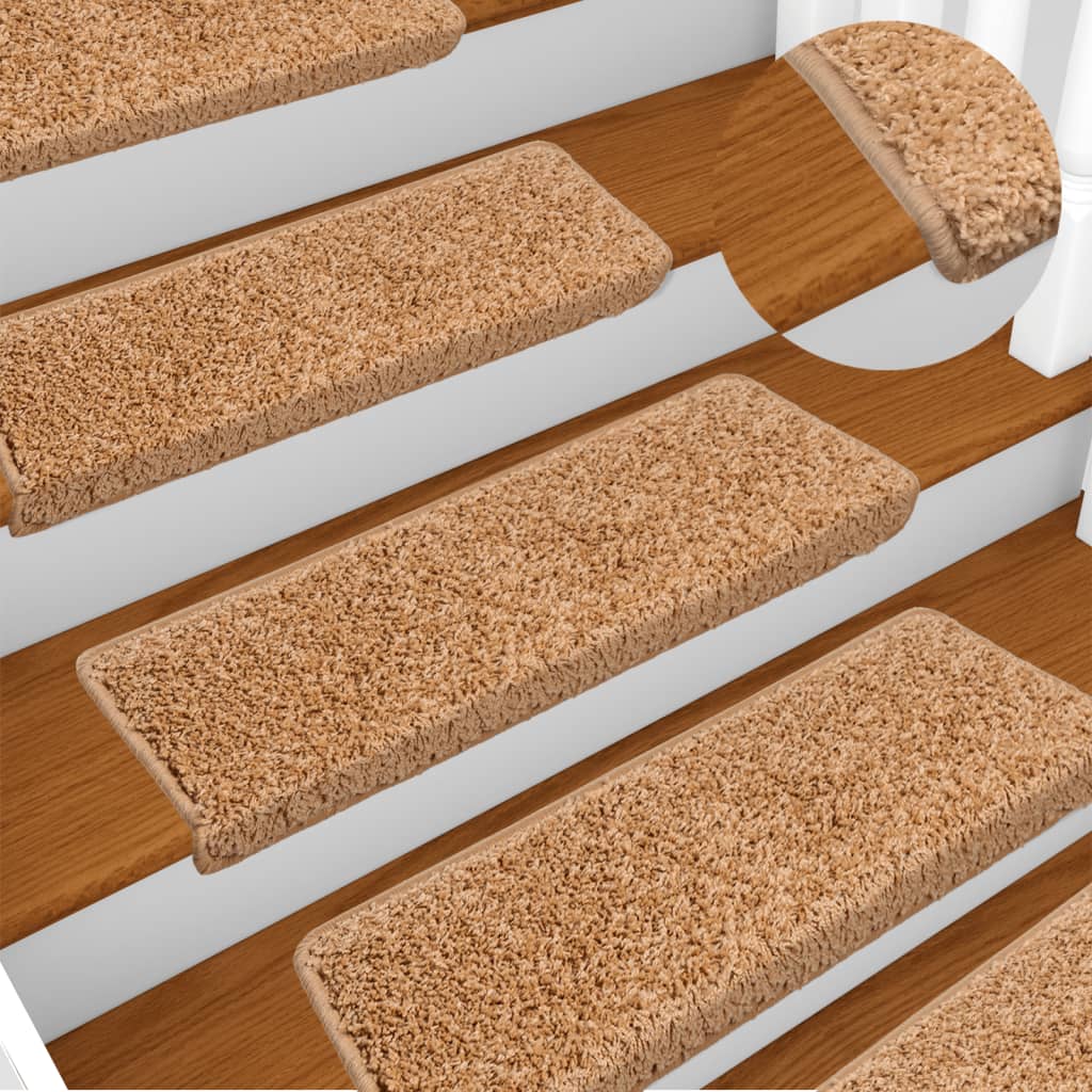 JUNG Vida Stufenmatten 15 Stk. 65x21x4 cm Beige Rechteckiger Rand