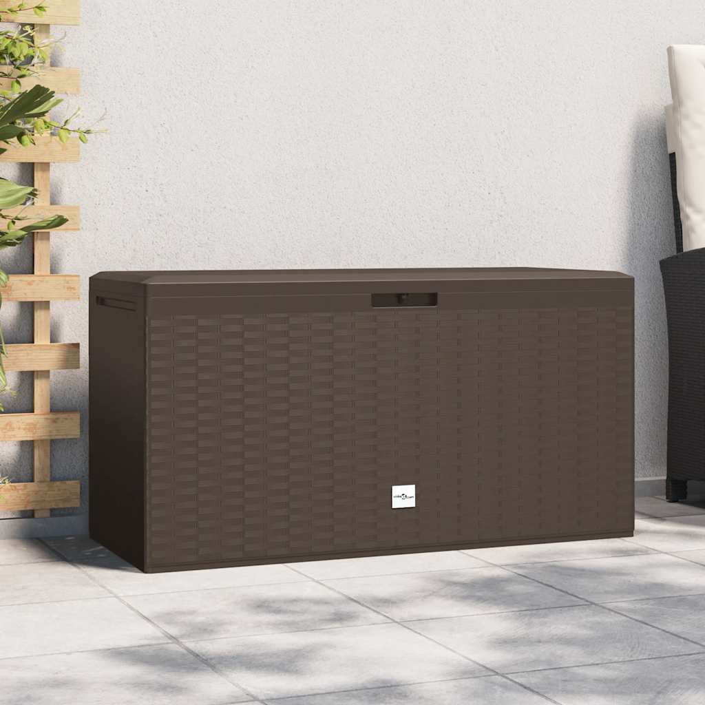 JUNG Vida Gartenbox Braun 114x47x60 cm