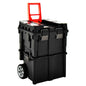 JUNG Vida Werkzeug-Organizer Trolley mit Griff 45x36x90 cm