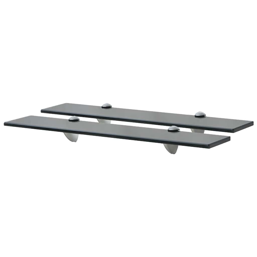 JUNG Vida Schweberegale 2 Stk. Glas 60x10 cm 8 mm