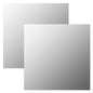 JUNG Vida Wandspiegel 2 Stk. 50x50 cm Quadratisch Glas