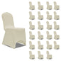 JUNG Vida Stretch-Stuhlhussen Creme 24 Stk.