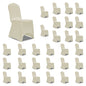 JUNG Vida Stretch-Stuhlhussen Creme 30 Stk.