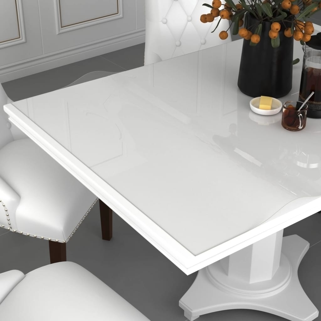JUNG Vida Tischfolie Transparent 100x60 cm 1,6 mm PVC