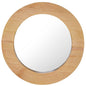 JUNG Vida Wandspiegel 40 cm Teak Rund
