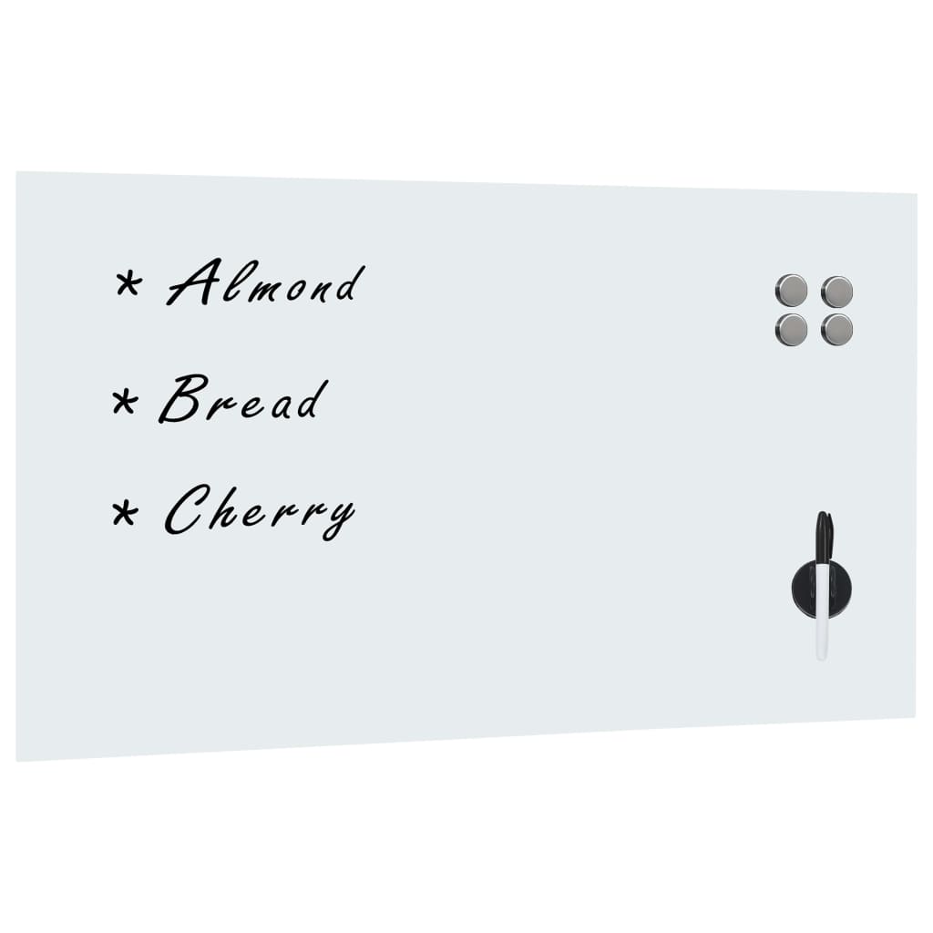 JUNG Vida Magnettafel Wandmontage Glas 120x60 cm