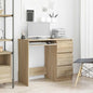 JUNG Vida Schreibtisch Sonoma-Eiche 90x45x76 cm Holzwerkstoff