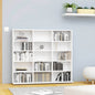JUNG Vida CD-Regal Weiß 100x23x89,5 cm Holzwerkstoff