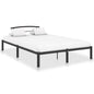 JUNG Vida Bettgestell Schwarz Metall 160x200 cm