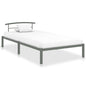 JUNG Vida Bettgestell Grau Metall 90x200 cm