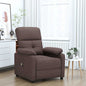 JUNG Vida Massagesessel Dunkelbraun Stoff