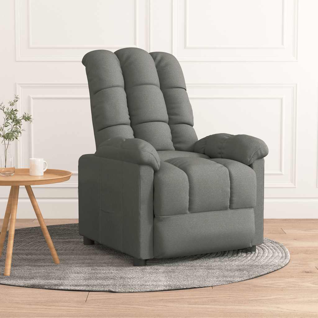 JUNG Vida Relaxsessel Dunkelgrau Stoff