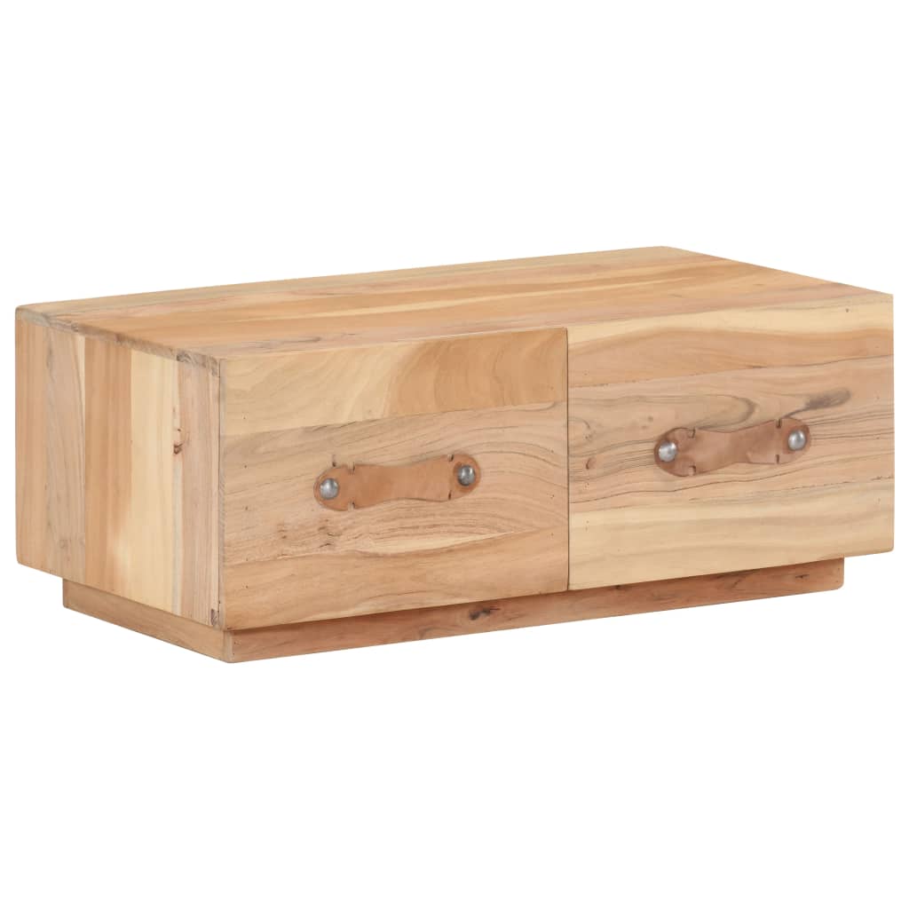 JUNG Vida Couchtisch 90 x 50 x 35 cm Recyceltes Massivholz