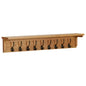 JUNG Vida Wandgarderobe 90x16x16 cm Massivholz Eiche