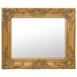 JUNG Vida Wandspiegel im Barock-Stil 50x40 cm Golden