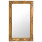 JUNG Vida Wandspiegel im Barock-Stil 50 x 80 cm Golden