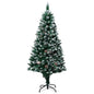 JUNG Vida Künstlicher Weihnachtsbaum mit Zapfen und Schnee 180 cm