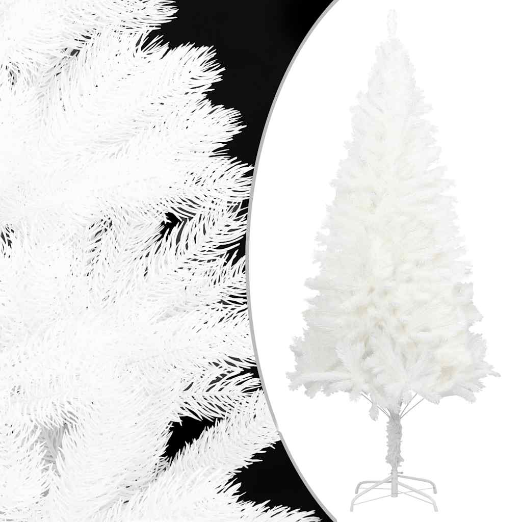 JUNG Vida Künstlicher Weihnachtsbaum Naturgetreue Nadeln Weiß 240 cm