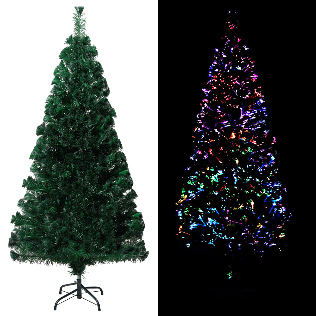 JUNG Vida Künstlicher Weihnachtsbaum mit Ständer Grün 150 cm Glasfaser