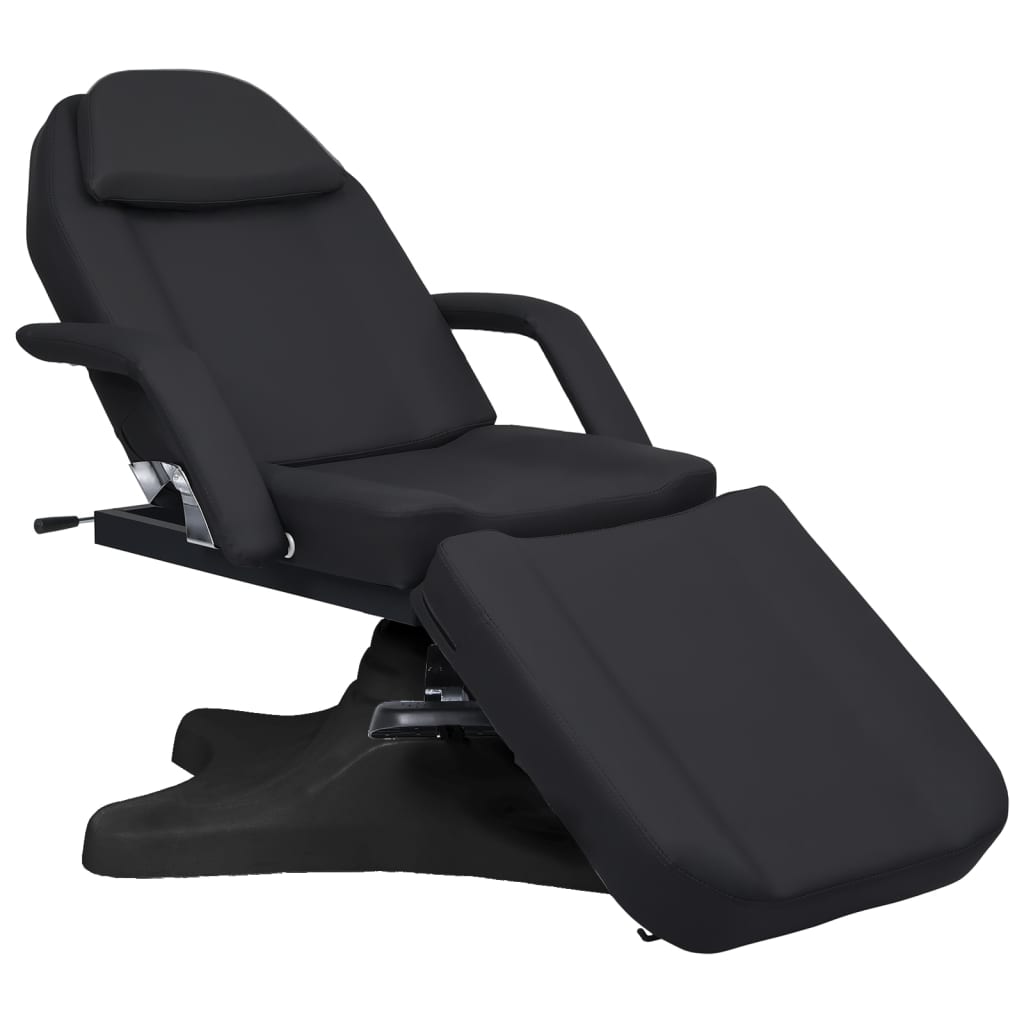 JUNG Vida Massagetisch Schwarz 180x62x(86,5-118) cm